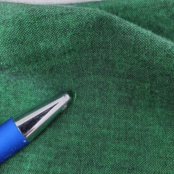 Fabindia Green and Gold Long Sleeve Blouse- Women- Size XS - Picture 11 of 13